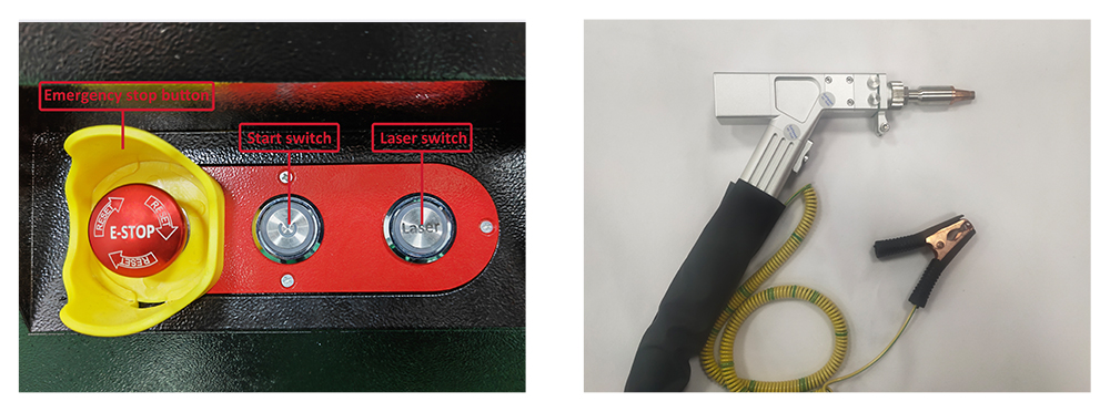 Hand held fiber laser welding machine safe-Suntop