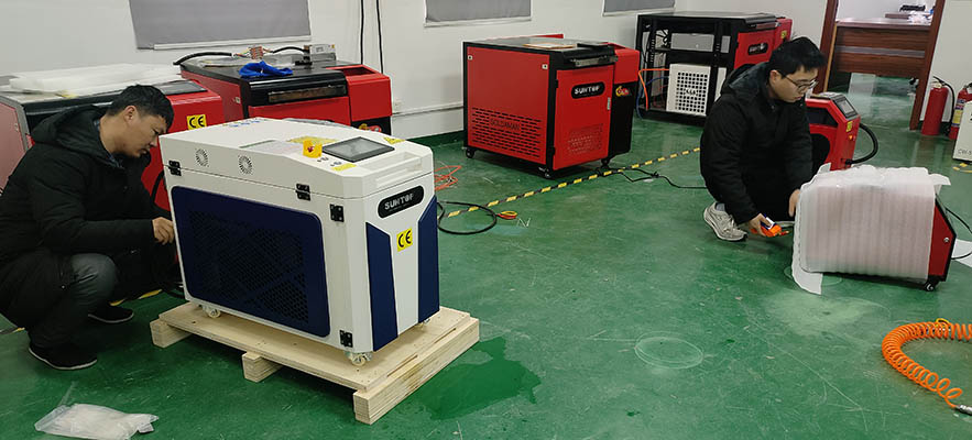 Successful Shipment of 1500W 5-in-1 Handheld Laser Welder to Italian Customer Successful Shipment of 1500W 5-in-1 Handheld Laser Welder to Italian Customer