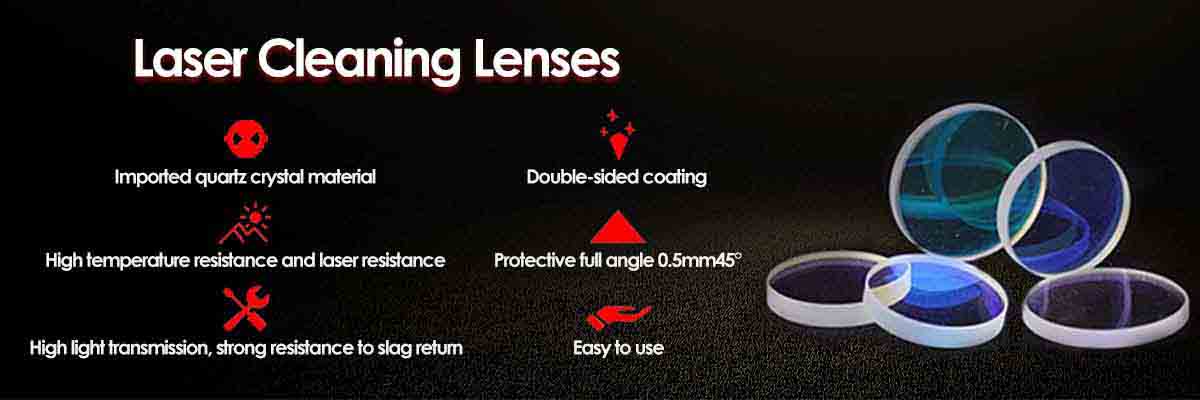 Cleaning laser lenses features-Suntop