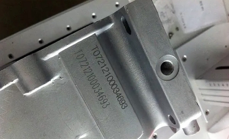 Laser marking machine in the automotive parts application.jpg