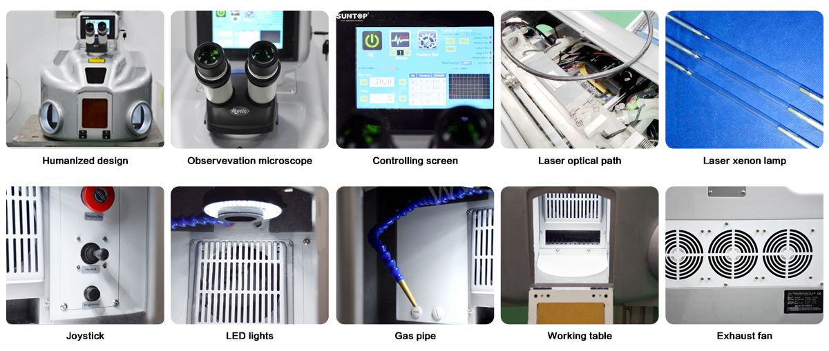 gold laser welding machine price details-Suntop