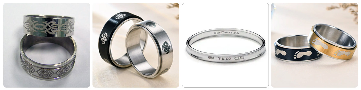 Application of fiber laser marking machine in the jewelry industry samples-Suntop