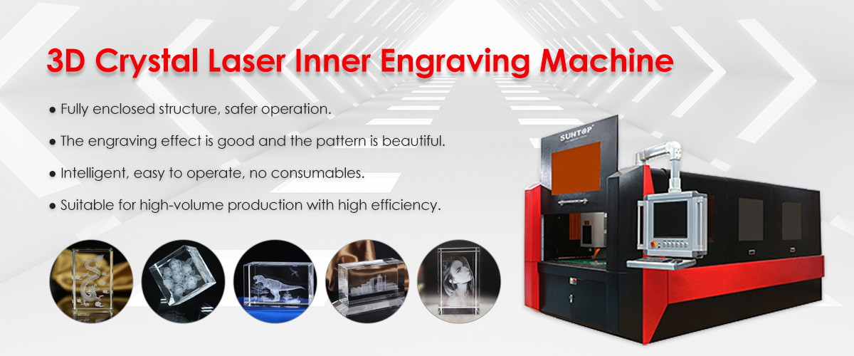 Big size 3D glass laser inner engraving machine features-Suntop