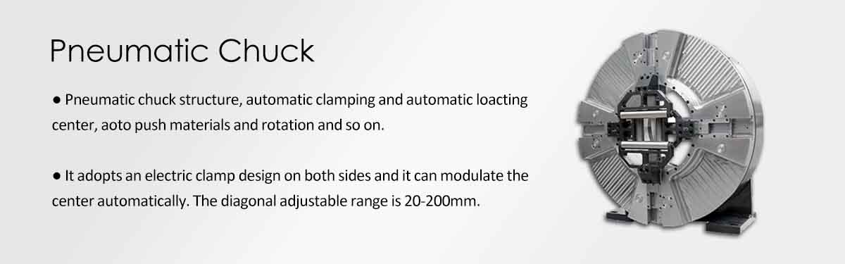 Laser tube cutting machine pneumatic chuck-Suntop