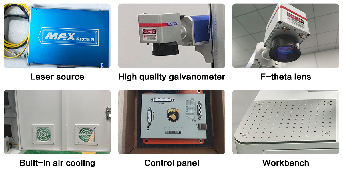 Cabinet type fiber laser marking machine details-Suntop