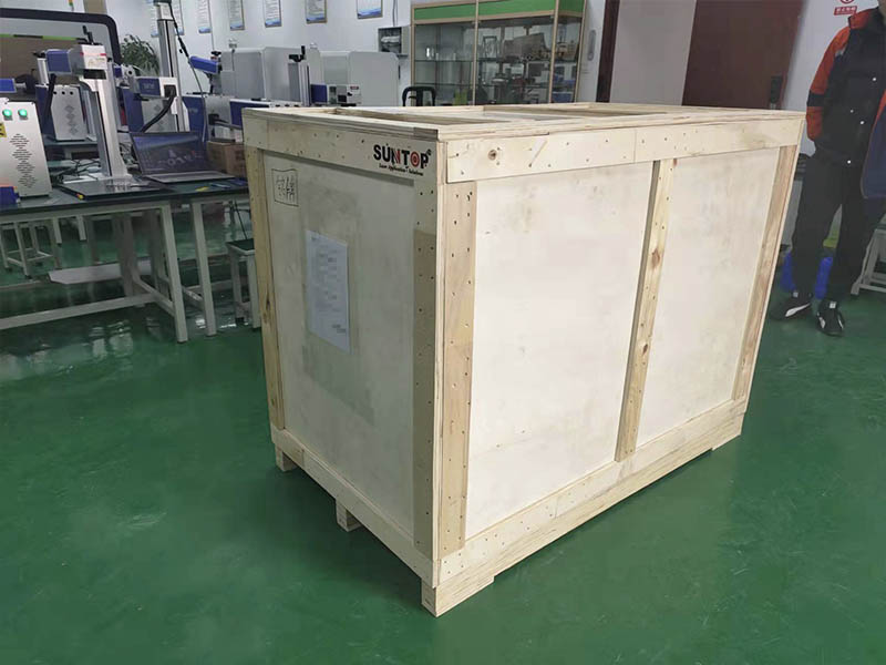 Handheld laser welding machine shipped to customer in Turkey pack1