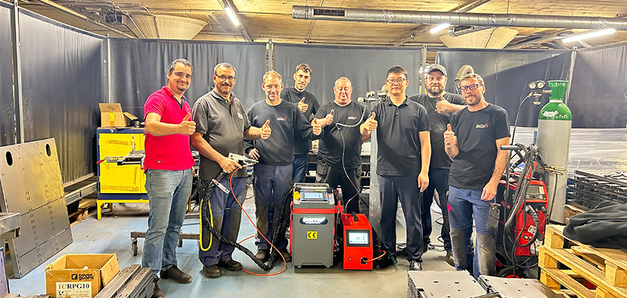 Suntop Engineers Successfully Train French Client on 1500W Laser Welder, Ensuring Satisfaction and Future Collaboration-Suntop