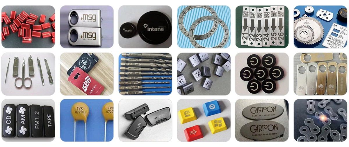 metal steel marking engraving machine samples-Suntop