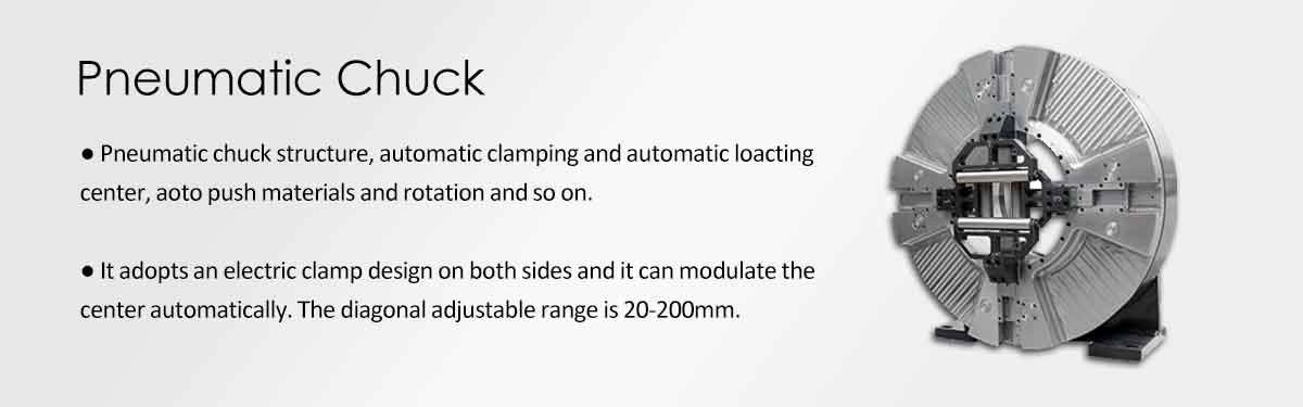 Laser Cutting Machines for Metal Pneumatic chuck-Suntop