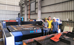 Big cutting size customized laser cutting machine be installed in Singapore-Suntop.jpg