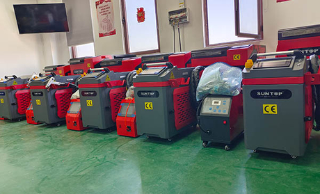 Customized laser welding machine for Spanish customer successfully completed installation and testing, ready for shipment.jpg
