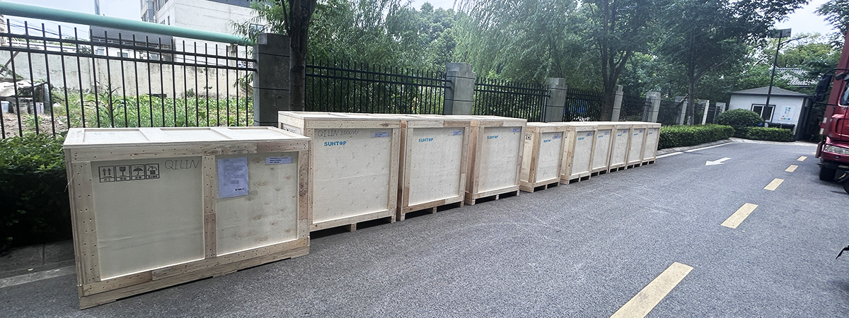 Bulk shipments of laser welding machines to Spain and France site3-Suntop