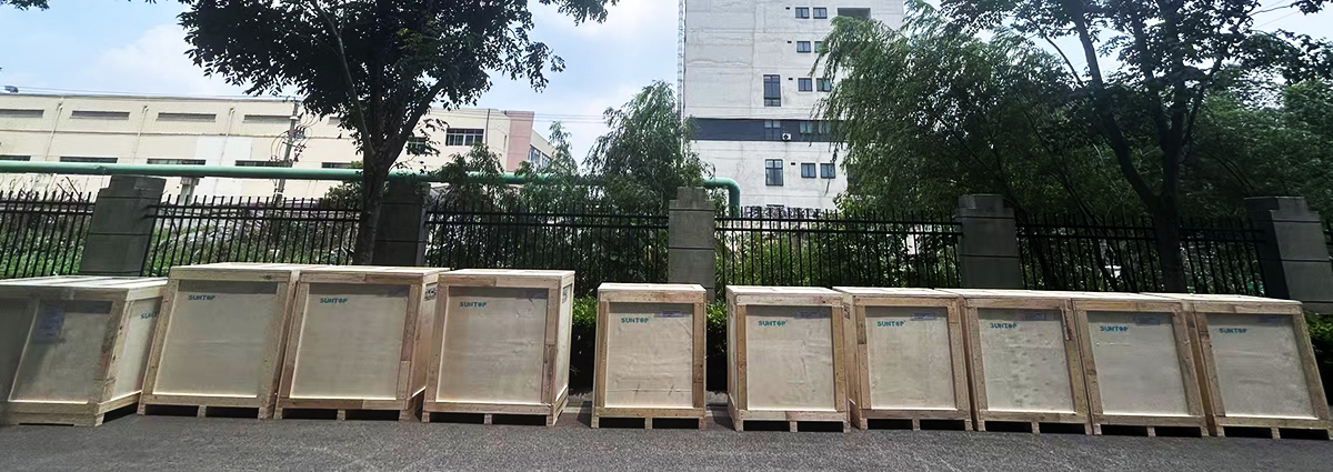 Bulk shipments of laser welding machines to Spain and France site1-Suntop