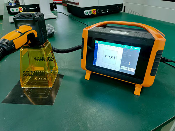 Custom Handheld Laser Marking Machine Shipped to Spain-Pack1