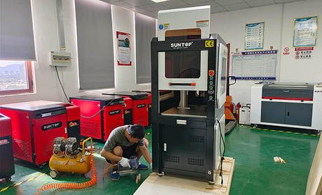 Custom Cabinet-Type Enclosed Laser Marking Machine Shipped to German Client Precision and Performance Achieved-Suntop.jpg