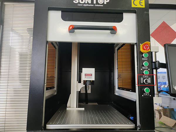 Custom Cabinet-Type Enclosed Laser Marking Machine Shipped to German Client Precision and Performance Achieved-3