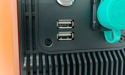 Dual USB ports