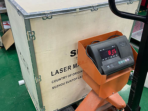 Enclosed Portable Laser Marking Machine Purchased by German Customer Successfully Delivered-4