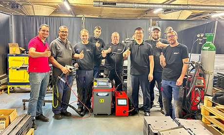 Suntop Engineers Successfully Train French Client on 1500W Laser Welder, Ensuring Satisfaction and Future Collaboration.jpg