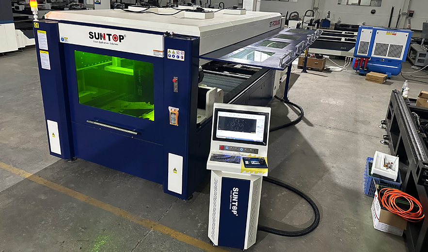 Suntop Laser Cutting Machines Successfully Installed and Commissioned for Shipment to German Customers site2-Suntop