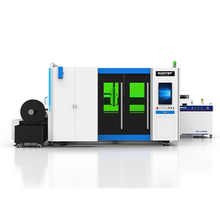 Dual Exchange Platform with Tube Laser Cutting Machine