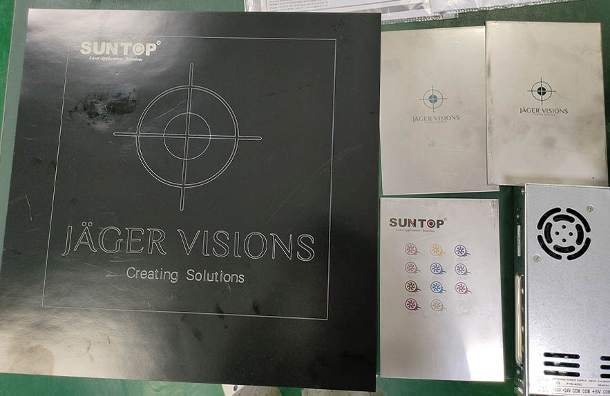 Custom Cabinet-Type Enclosed Laser Marking Machine Shipped to German Client Precision and Performance Achieved samples-Suntop