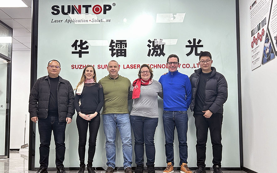 French Clients Visit Suntop to Explore Laser Cutting Solutions for Equipment Upgrades and Future Collaboration-Suntop