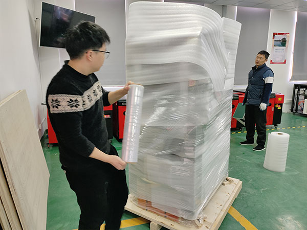 Custom UV Laser Marking Machine for Spanish Client Shipped Featuring Dual Foot Pedals and Sliding Side Doors-9