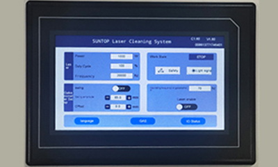 Laser Rust Removal Interactive touch screen control system-Suntop