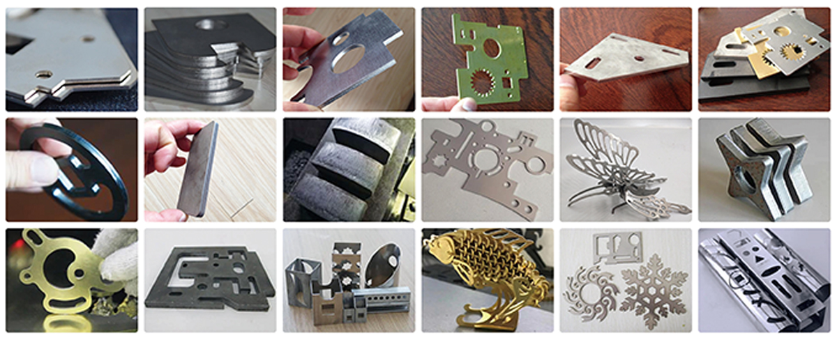 Fiber laser cutting machine metal samples-Suntop