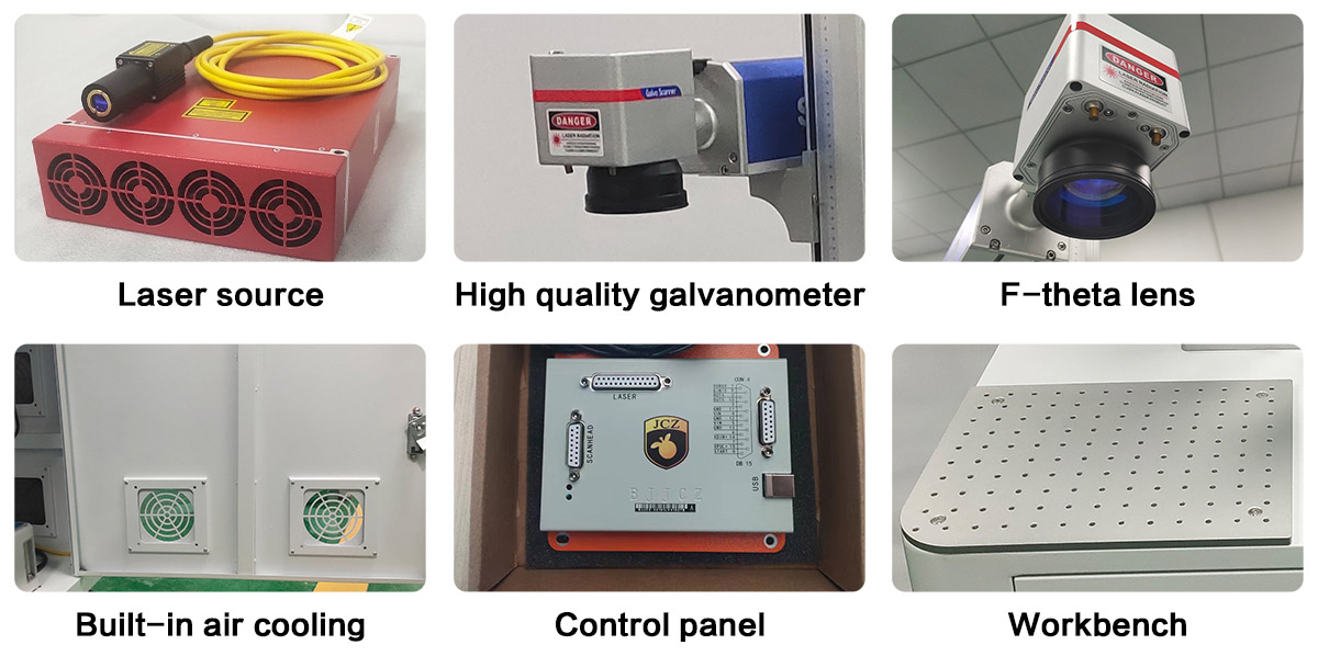 mopa fiber color marking details-Suntop