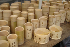 CO2 laser cutting machine bamboo products-Suntop