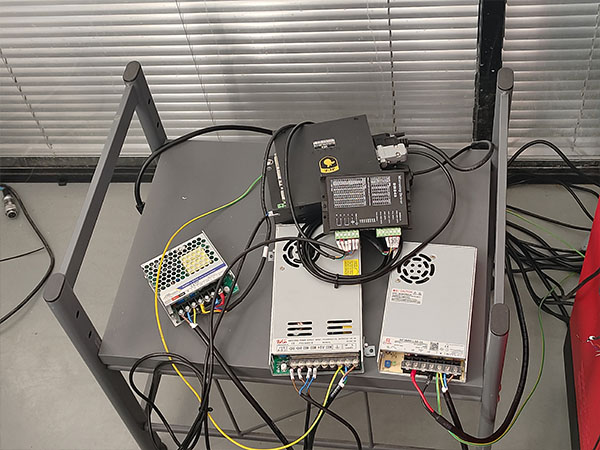 Custom 10W UV Laser Marking Machine for Italian Client Ships Out-2