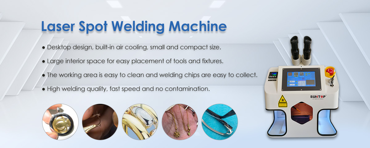 What type of welding is used for jewelry features-Suntop