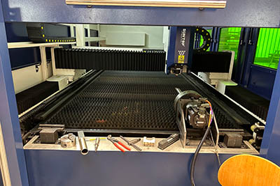 SUNTOP Laser Cutting Machine Successfully Serves German Sheet Metal Processing Customers diaplay