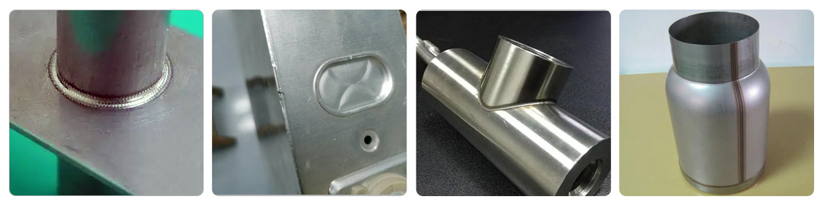 Handheld laser welding machine in the field of sheet metal industry applications samples-Suntop