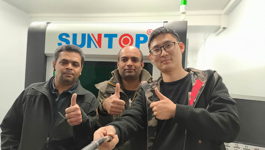UK Customer Satisfied with Suntop Fiber Laser Cutting Machine Installation and Support-Suntop