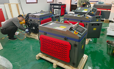 Four Custom 2000W Handheld Laser Welders Shipped to Spanish Client.jpg