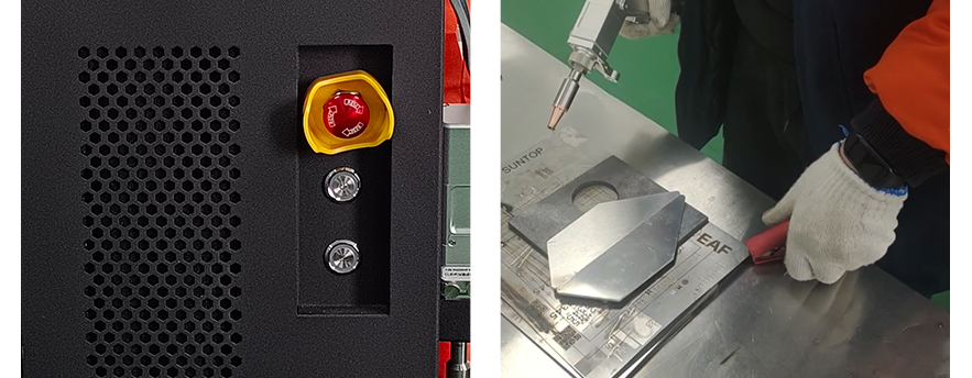 Air Cooling Laser Welder Operator Safety Features-Suntop