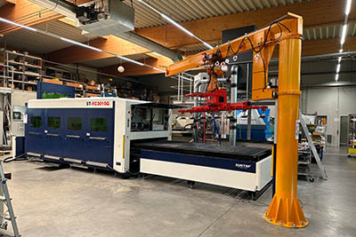 SUNTOP Laser Cutting Machine Successfully Serves German Sheet Metal Processing Customers site
