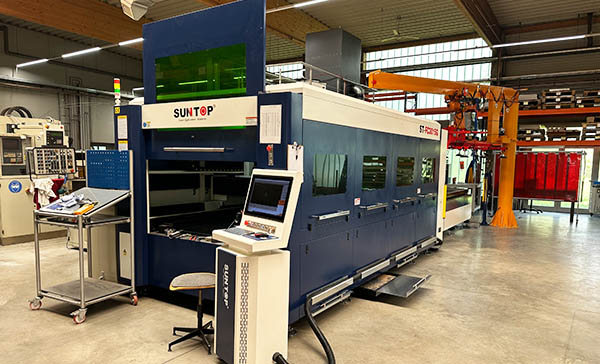 SUNTOP Laser Cutting Machine Successfully Serves German Sheet Metal Processing Customers