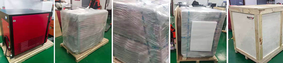Italian Customer Successfully Purchases Suntop 2000W Handheld Laser Cleaner pack