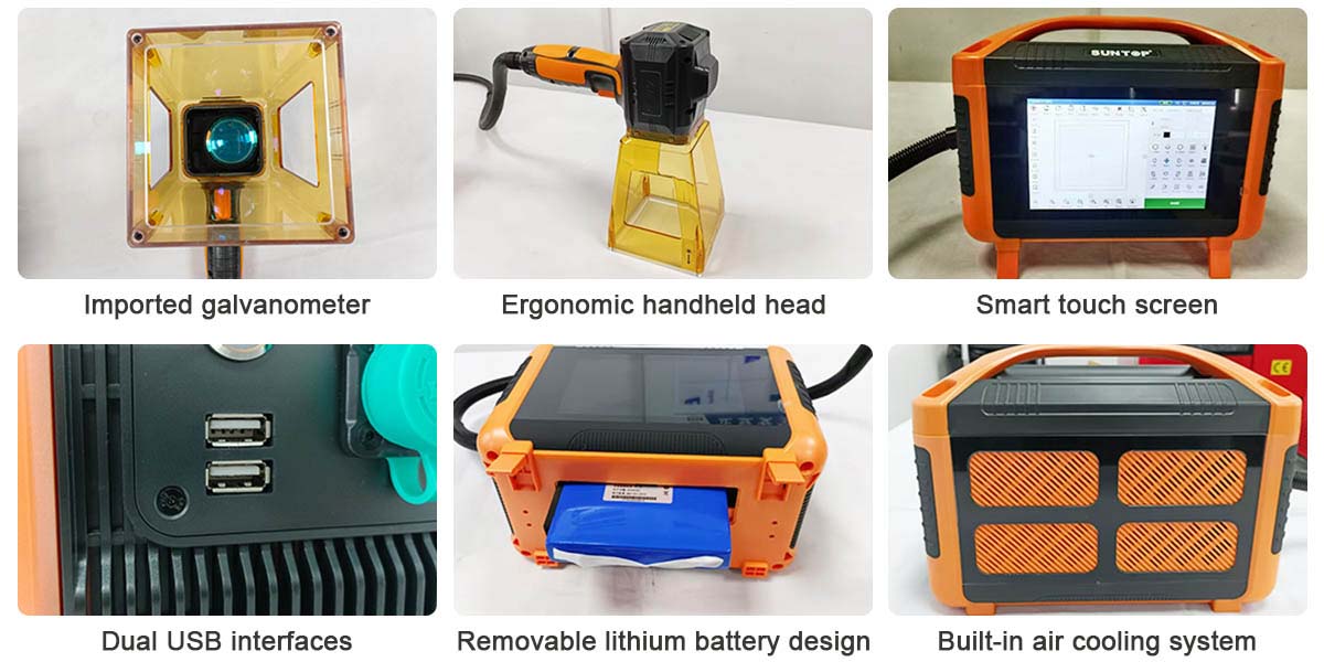 Handheld laser engraver details-Suntop