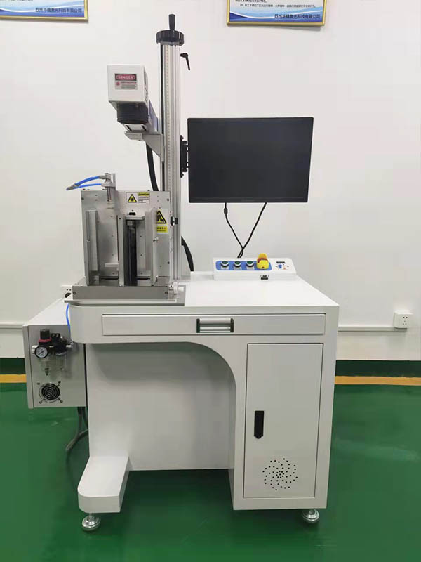 Customized automatic loading and unloading laser marking machine assembled and ready for shipment-2