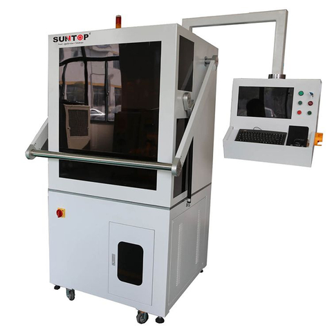 Full Enclosed Laser Marking Machine with Rotary