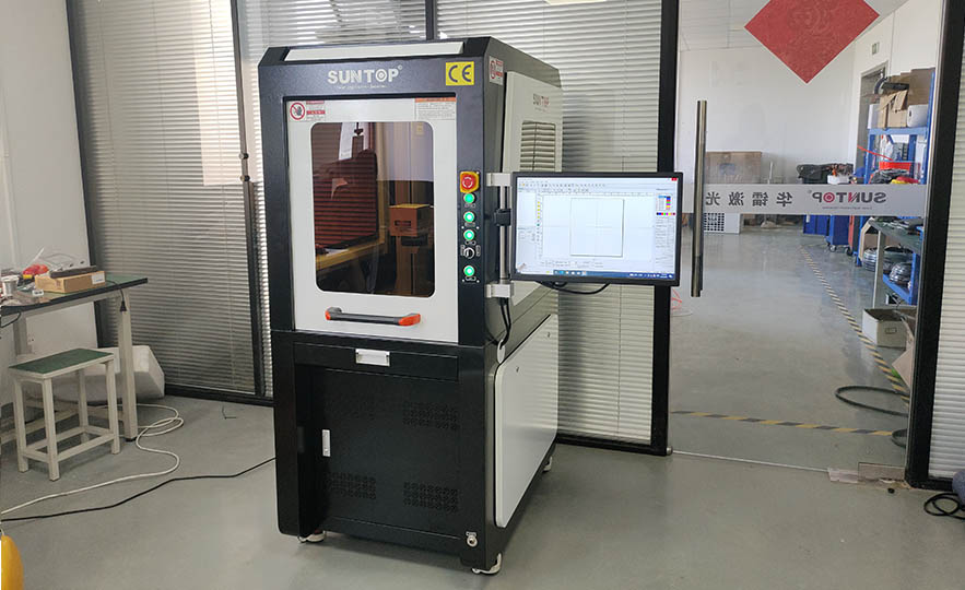 Custom Cabinet-Type Enclosed Laser Marking Machine Shipped to German Client Precision and Performance Achieved