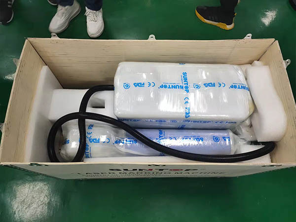Portable laser marking machine purchased by Colombian customer successfully packed and ready for shipment-3