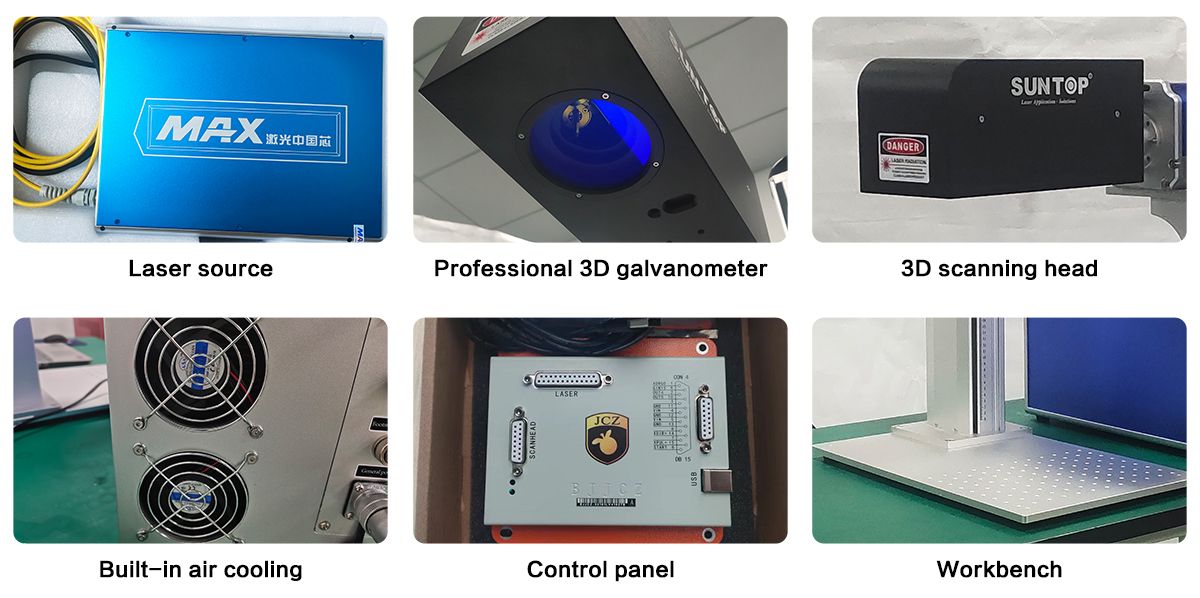 3D portable laser marking machine details-Suntop
