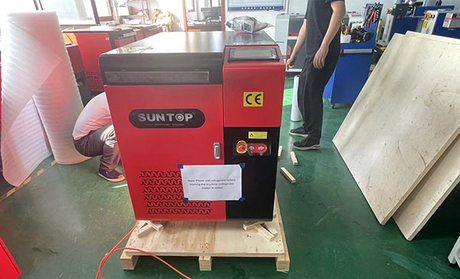 Installation and testing of the laser cleaner for the customer in Uzbekistan was successfully completed and ready for shipment.jpg