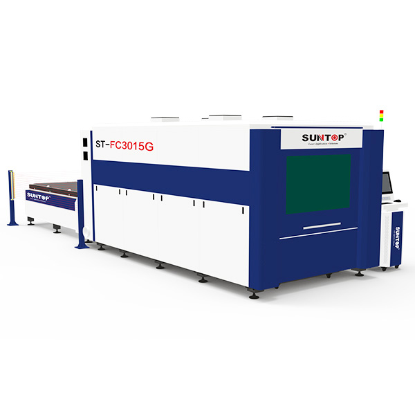 Full Enclosed with Dual Exchanged Table Laser Cutting Machine